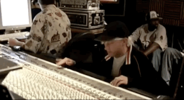 sing for the moment mixing board GIF